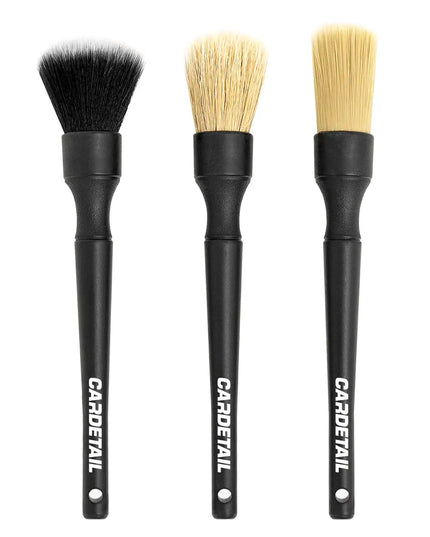 CARDETAIL Auto Detail 3-Brush Set