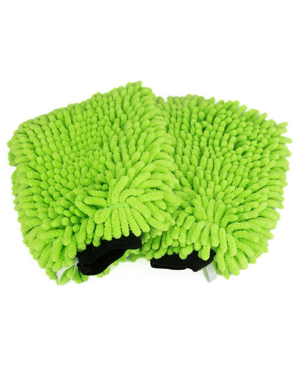 Knobby Microfiber Chenille Mitt - 20,5x25,5 cm, 2-Pack