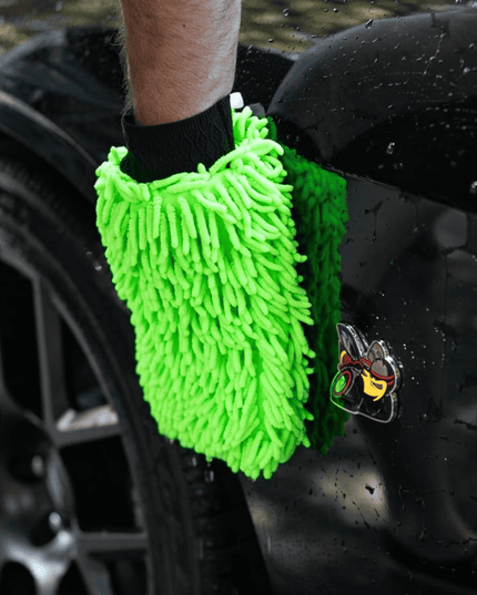 Knobby Microfiber Chenille Mitt - 20,5x25,5 cm, 2-Pack