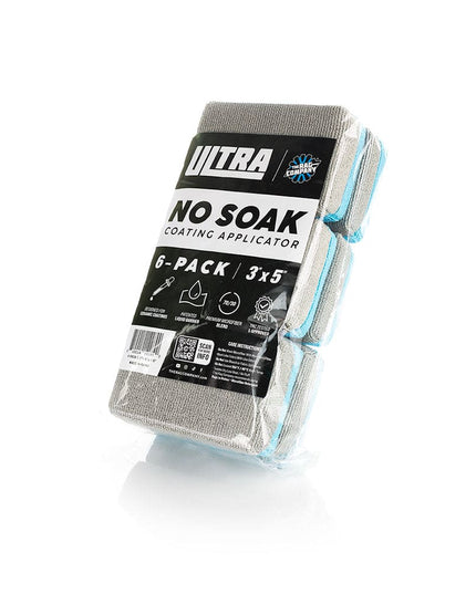Ultra No Soak Ceramic Coating Applicator 6-pack
