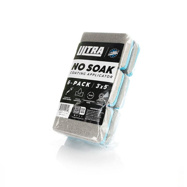 Ultra No Soak Ceramic Coating Applicator 6-pack